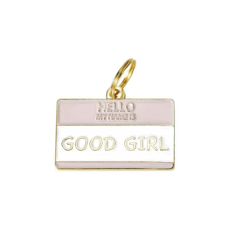 Good Girl Pet ID Tag