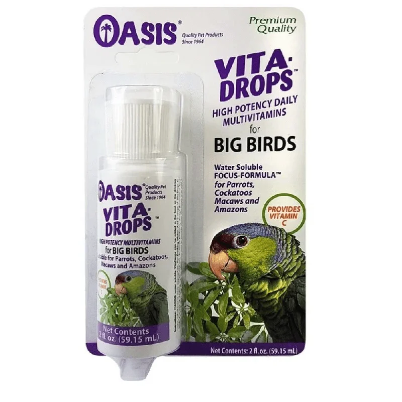 Oasis Vita Drops for Big Birds