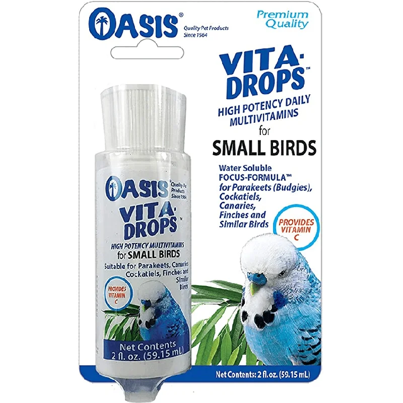 Oasis Vita Drops for Small Birds