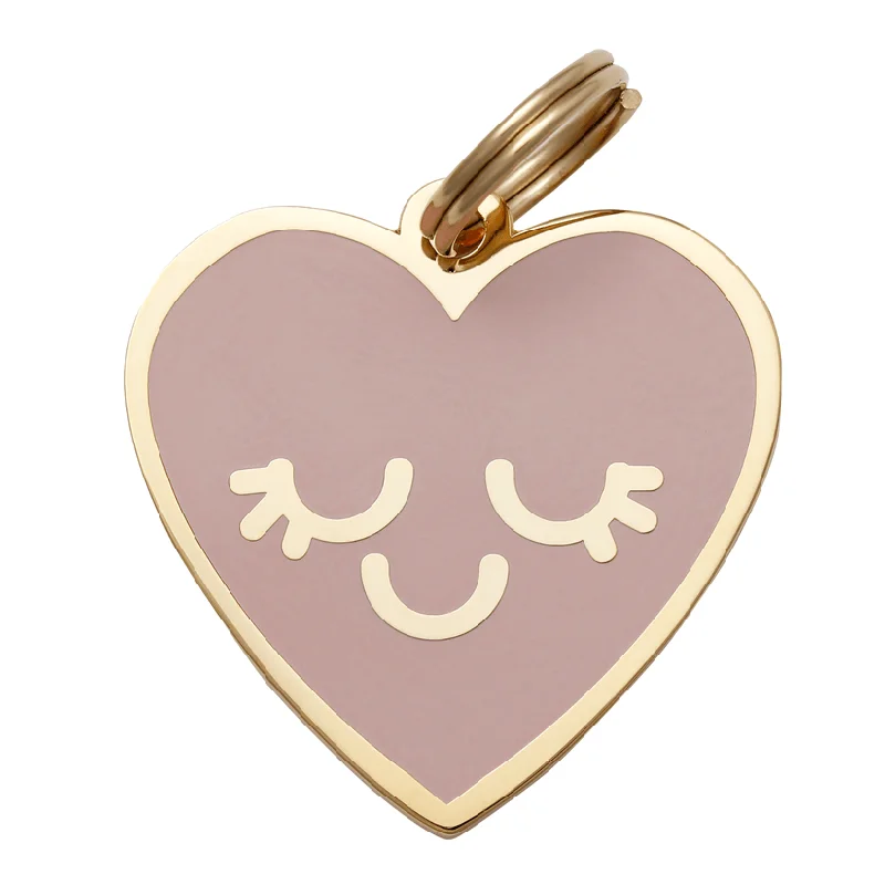 Smiling Heart Pet ID Tag