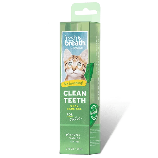 Tropiclean Fresh Breath Clean Teeth Gel for Cats