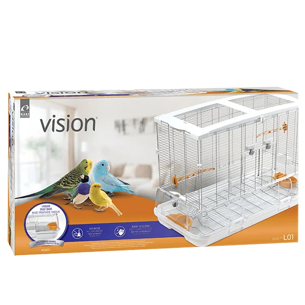 Vision Bird Cage for Large Birds - Single Height L01