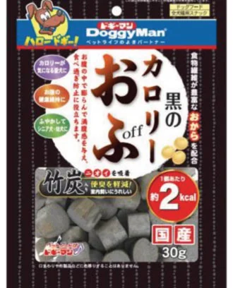 Doggyman Black Calorie Off Wheat Gluten Cake 30g