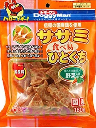 Doggyman Mouthful Sasami 160g