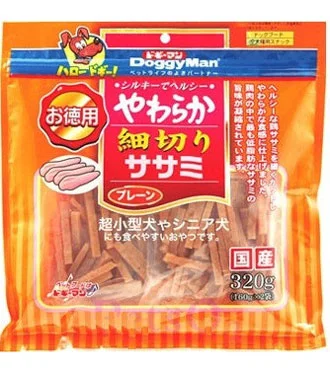 Doggyman Thin Sliced Soft Sasami With Cheese 320g