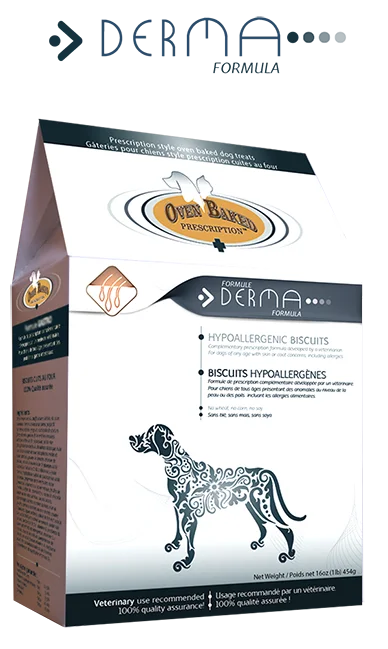 Oven-Baked Tradition Derma Hypoallergenic Dog Biscuits