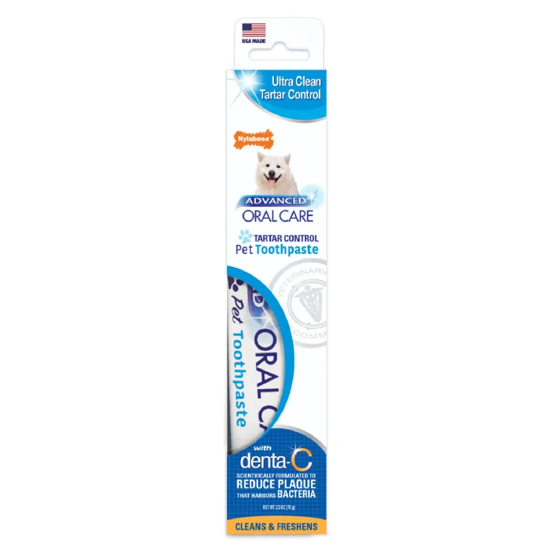 Advanced Oral Care - Dog Toothpaste - Ultra Clean Tartar Control - 2.5 oz