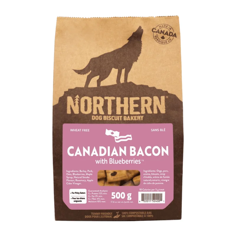 Dog Biscuits - Canadian Bacon with Blueberries - 500 g