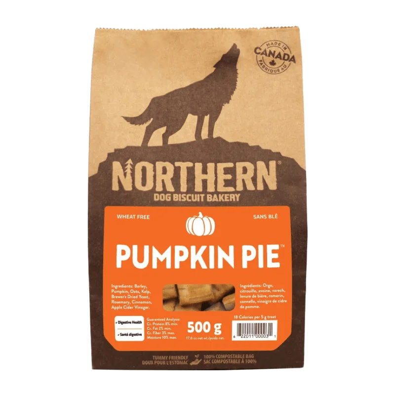 Plant Based Dog Biscuits - Pumpkin Pie - 500 g