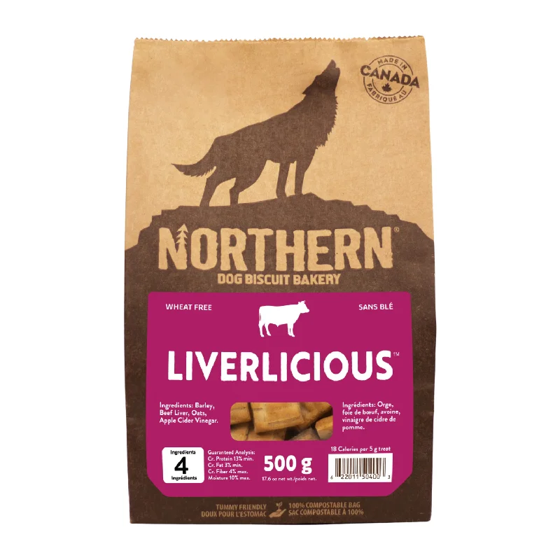 Plant Based Dog Biscuits - Liverlicious - 500 g