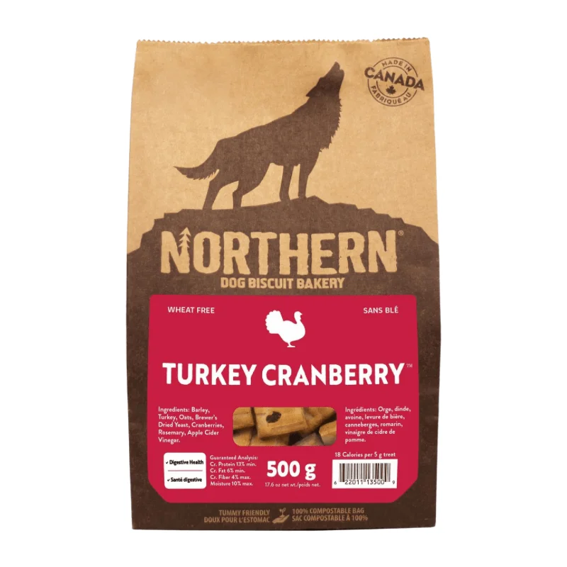 Dog Biscuits - Turkey Cranberry - 500 g