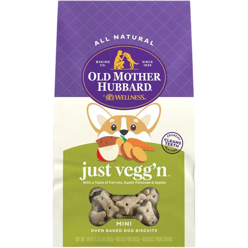 Oven Baked Dog Biscuits - Just Vegg'N - Mini - 20 oz