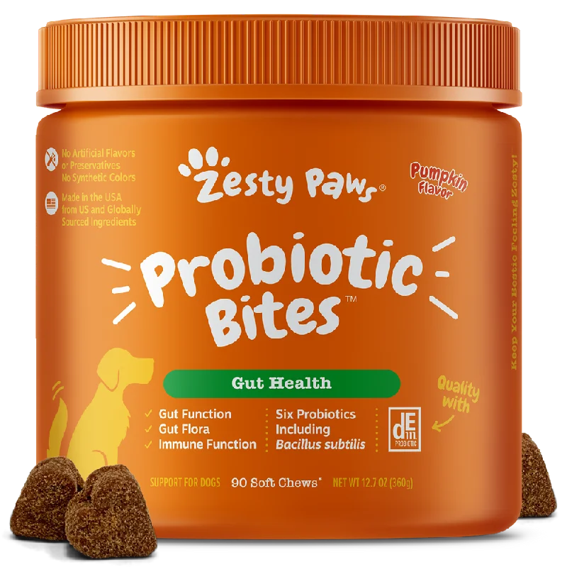 Probiotic Dog Bites Pumpkin Flavor