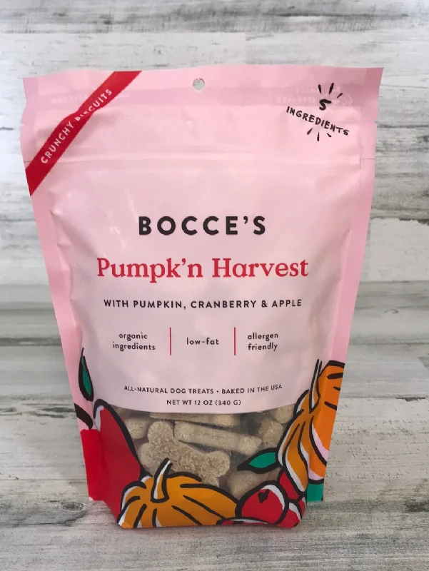 Bocce’s Pumpk’n Harvest Crunchy Biscuits 12oz