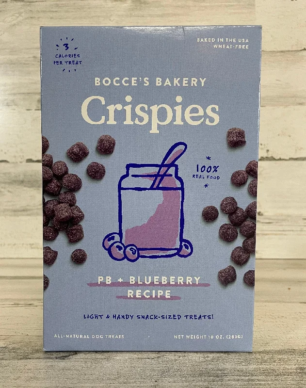 Bocce's Bakery Crispies PB+ Blueberry