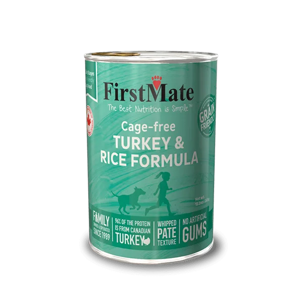 First Mate Dog Can Turkey & Rice