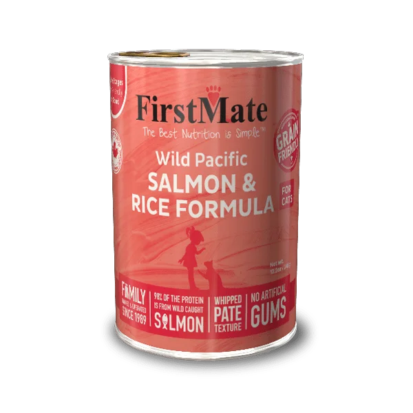 First Mate Cat Can Salmon & Rice